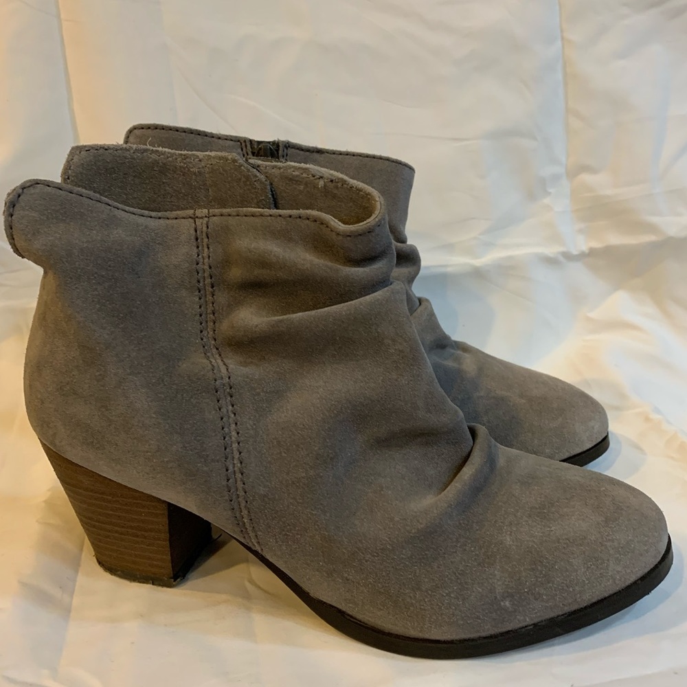DIBA Gray Slouch Boot Size 8.5